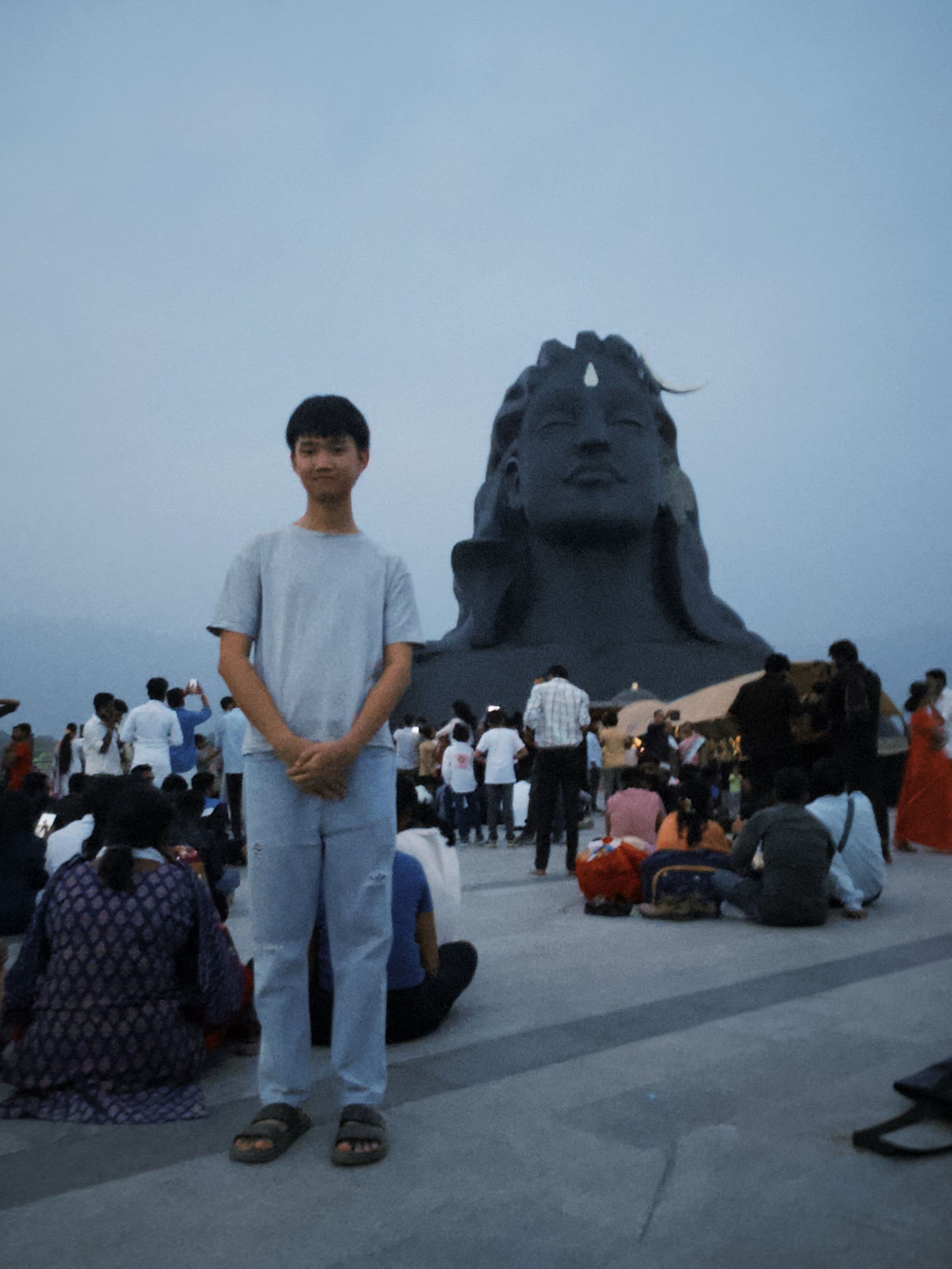 ภาพของ Isha Yoga Center ที่เป็นจุดเริ่มต้นของความฝันในการเดินทางครั้งนี้